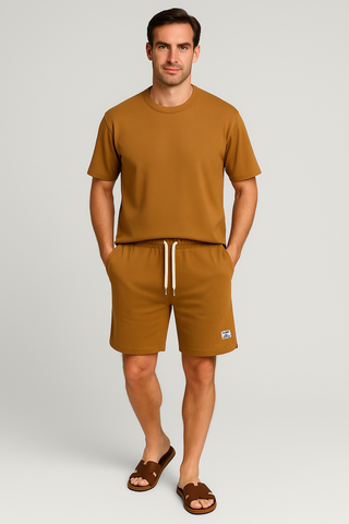 Herren Zweiteiler – Sommerlook, lebendig & stilvoll