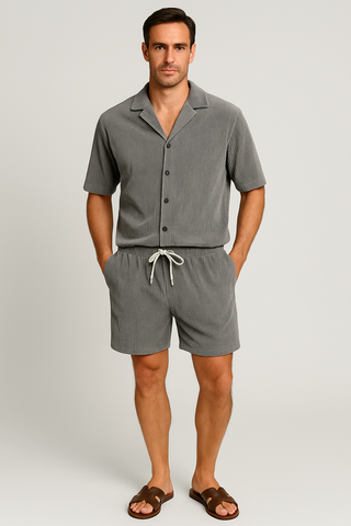 Herren Set – Cord-Design, luftig & sommerlich
