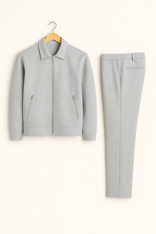 Herrenset – Leinenstil mit Kurzarmshirt, luftig & modern