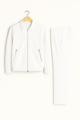 Herrenset – Leinenstil mit Kurzarmshirt, luftig & modern