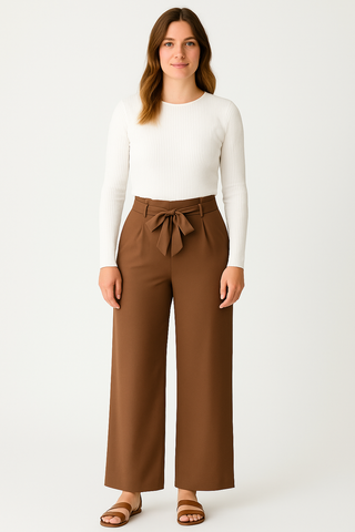Damenhose – Leichter Stoff im Sommerstil, elegant & bequem