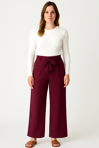 Damenhose – Leichter Stoff im Sommerstil, elegant & bequem