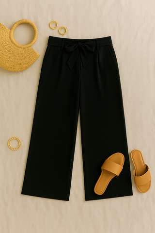 Damenhose – Leichter Stoff im Sommerstil, elegant & bequem