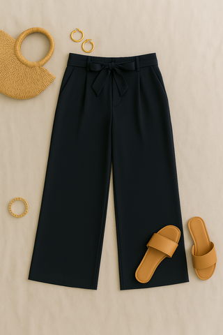 Damenhose – Leichter Stoff im Sommerstil, elegant & bequem