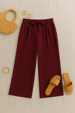 Damenhose – Leichter Stoff im Sommerstil, elegant & bequem