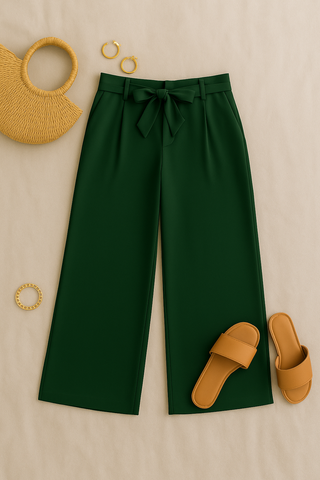Damenhose – Leichter Stoff im Sommerstil, elegant & bequem