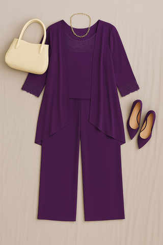 Damen Set – Dreiteilig mit elegantem Schnitt, stilvoll & vielseitig