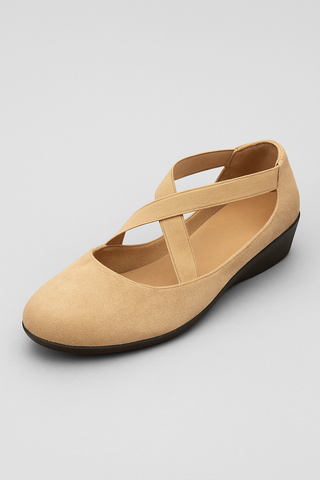 Damen Ballerinas mit Keilabsatz – Sommerleicht, elegant & bequem