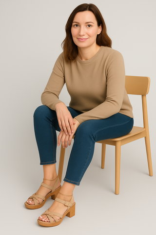 Damen Sandalen – Geflochtene Optik, stilvoll & bequem