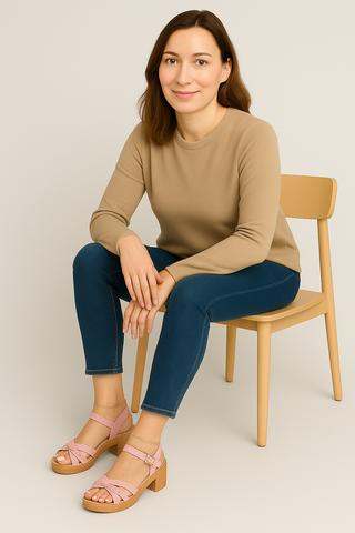 Damen Sandalen – Geflochtene Optik, stilvoll & bequem