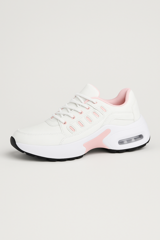 Damen Sneakers – Schnürschuhe aus Mesh, elegant & atmungsaktiv