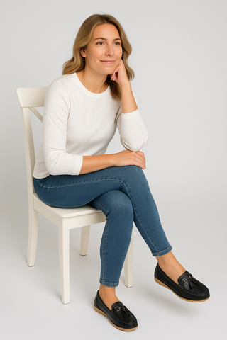 Damen Loafers – Klassisch aus Leder, elegant & bequem