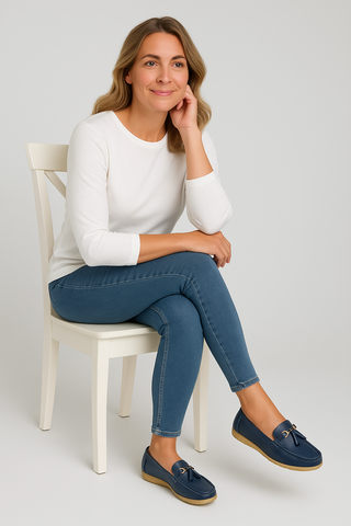 Damen Loafers – Klassisch aus Leder, elegant & bequem