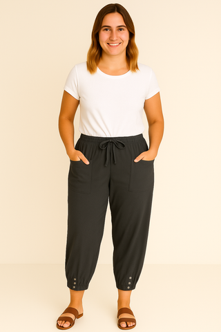 Damenhose – Leinenstil, atmungsaktiv & entspannt