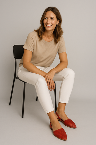 Damen Sandalen – Flach mit modischen Schnallen, lässig & bequem