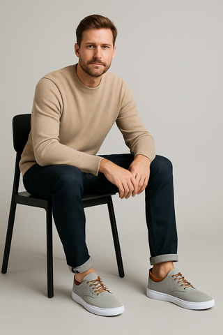 Herren Sneakers – Modern aus Textil, leicht & komfortabel