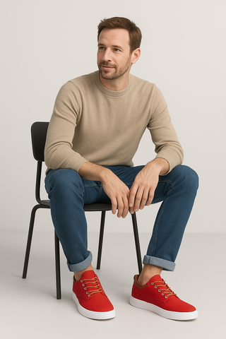 Herren Sneakers – Modern aus Textil, leicht & komfortabel