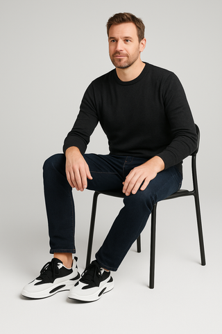 Herren Turnschuhe – Handgefertigt aus Leder, luxuriös & bequem