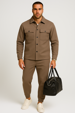 Herren Set – Zweiteiler aus Baumwolle, elegant & komfortabel