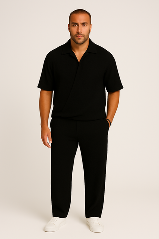 Herren Set – Leinenstil, atmungsaktiv & bequem