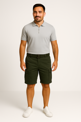 Herrenshorts – Cargo-Stil aus Baumwolle, robust & bequem
