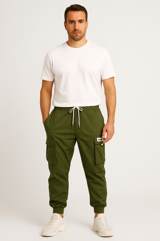 Herren Cargo-Jogger-Hose – Nylonmaterial-like, funktional & modern