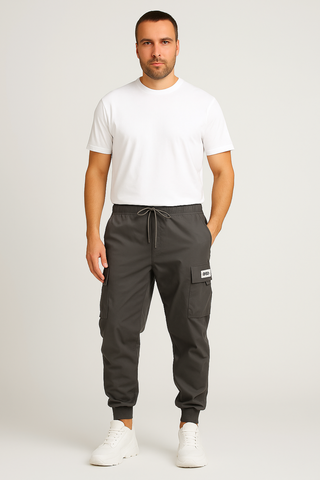Herren Cargo-Jogger-Hose – Nylonmaterial-like, funktional & modern