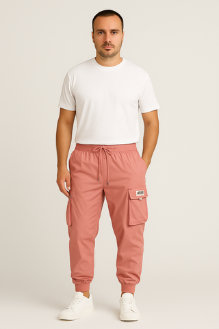 Herren Cargo-Jogger-Hose – Nylonmaterial-like, funktional & modern