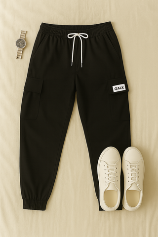 Herren Cargo-Jogger-Hose – Nylonmaterial-like, funktional & modern