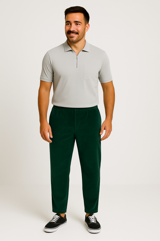 Herrenhose – Kordstoff im Straight Fit, bequem & stilvoll