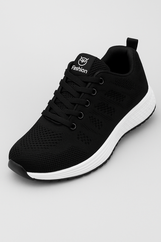 Damen-Sneaker – Strick-Design, atmungsaktiv & sportlich