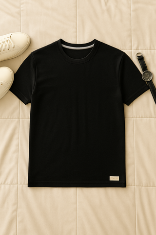Herren-T-Shirt - Sommerlich baumwollartig, leicht & weich