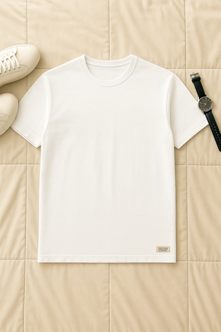 Herren-T-Shirt - Sommerlich baumwollartig, leicht & weich