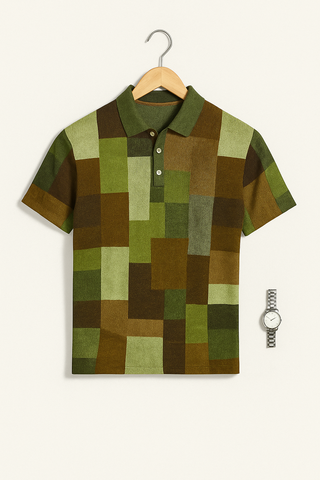 Herren Polo – Kariert, Bequem & Stilvoll