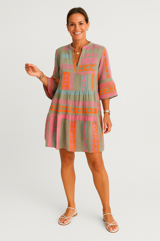 Damen Vintage-Kleid – Elegant, Feminin & Bequem