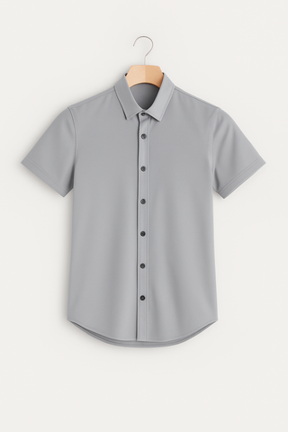 Herren Kurzarm Shirt – Stretchstoff für Perfekte Passform & Stil