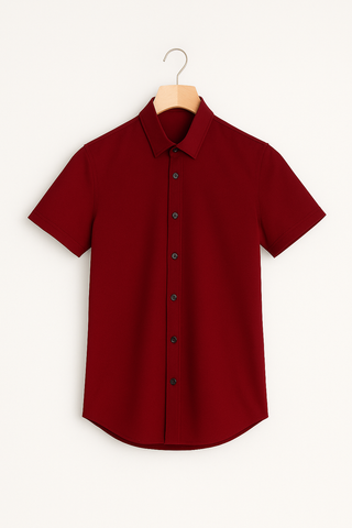 Herren Kurzarm Shirt – Stretchstoff für Perfekte Passform & Stil