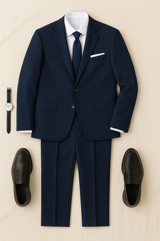 Herren Anzug-Set – Zweiteilig, elegant & flexibel