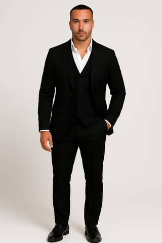 Herren-Anzug 3-teilig – Elegant, Stilvoll & Aus Premium-Material