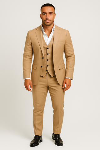 Herren-Anzug 3-teilig – Elegant, Stilvoll & Aus Premium-Material