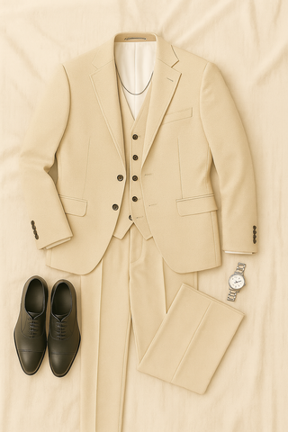 Herren-Anzug 3-teilig – Elegant, Stilvoll & Aus Premium-Material