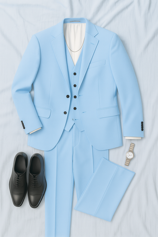 Herren-Anzug 3-teilig – Elegant, Stilvoll & Aus Premium-Material