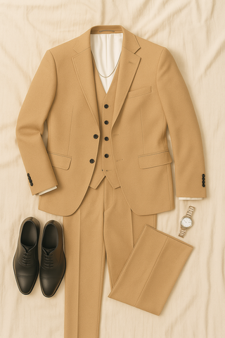 Herren-Anzug 3-teilig – Elegant, Stilvoll & Aus Premium-Material