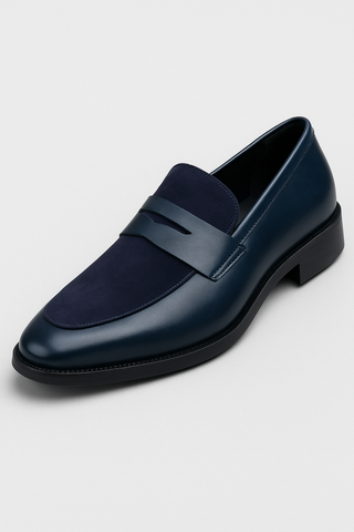 Herren Loafer aus Wildleder & Leder – Elegant, Vielseitig & Zeitlos