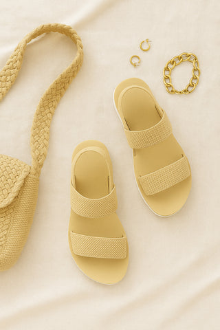 Damen Sandalen – Synthetik, rutschfest & bequem