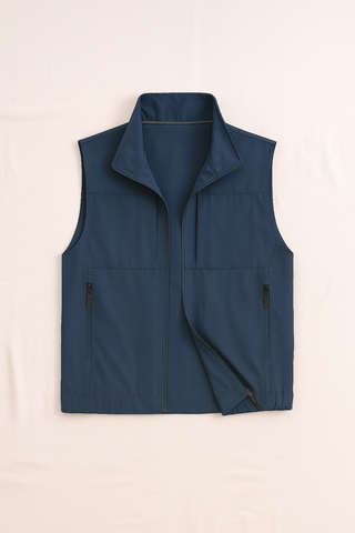 Herren Weste – Outdoor-Stil, atmungsaktiv & funktional