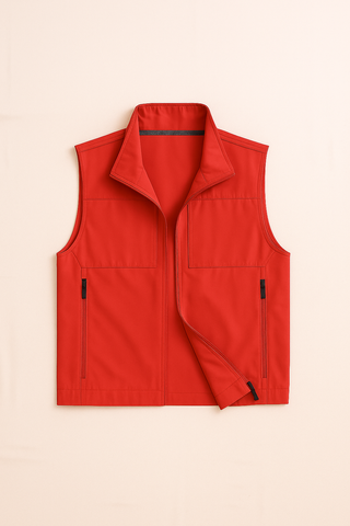 Herren Weste – Outdoor-Stil, atmungsaktiv & funktional
