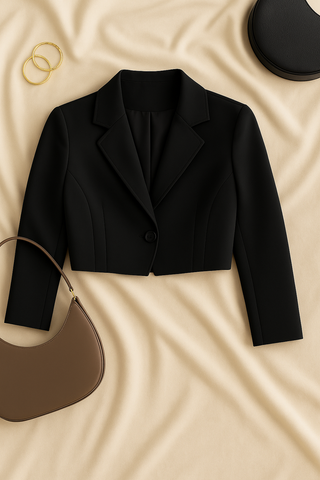 Damen Blazer – Kurzschnitt, elegant & bürotauglich