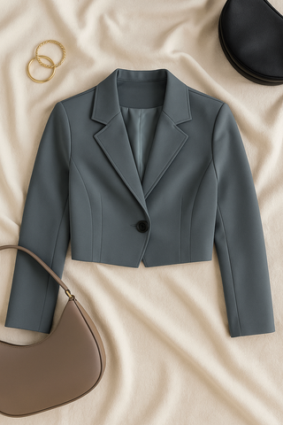 Damen Blazer – Kurzschnitt, elegant & bürotauglich