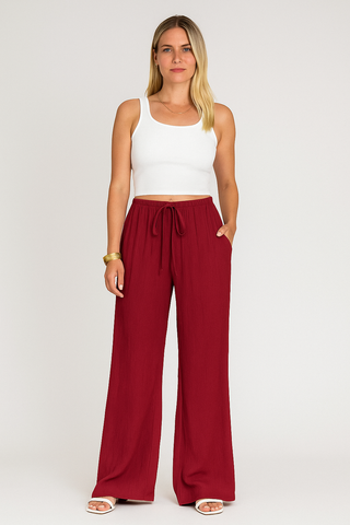Damen Hose – Weit geschnitten, vielseitig & bequem